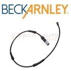 Beck Arnley Front Disc Brake Pad Wear Sensor For 2014-2016 Bmw M235I Go New. Price: $34.89.