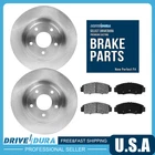Rear Brake Rotors + Ceramic Pads For Pontiac Vibe Toyota Corolla Im Matrix New. Price: $106.99.