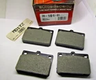 Disc Brake Pad Set-c-tek Semi-metallic Centric 102.01010 New. Price: $8.35.