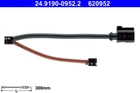 Ate 24.8190-0952.2 Warning Contact, Brake Pad Wear For Porsche Neu. Price: $29.45.