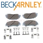 Beck Arnley Front Disc Brake Pad & Hardware Kit For 1993-2001 Honda Prelude Yq New. Price: $63.38.