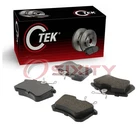 Centric Rear Disc Brake Pad Set For 2017-2018 Volkswagen Golf Sportwagen Hj New. Price: $32.41.