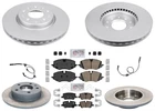 Coated Disc Brake Rotors Ceramic Pads, Hard For Buick Encore Gx 2020 2021 2025 New. Price: $335.00.