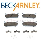 Beck Arnley Rear Disc Brake Pad & Hardware Kit For 1991-1994 Mercury Tracer Np New. Price: $33.44.