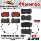 Brembo Oem Front & Rear Ceramic Brake Pads Kit For 08-20 Challenger Charger SRT8 New. Price: $154.95.