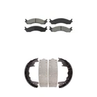 Front Brake Pads Rear Drum Shoes Kit Ford E-350 Econoline E-250 1995-2006 New. Price: $71.64.