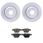 Hella Front Rotors Akebono Euro Ceramic Disc Brake Pad Kit For Bmw E60 545I 550I New. Price: $415.95.