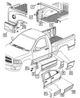 Genuine Mopar Sill Cladding Right YX70TZZAC New. Price: $165.42.