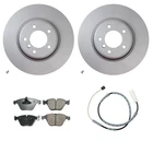 Hella Front Rotors Akebono Euro Ceramic Disc Brake Pad Kit For Bmw 335I E90 Base New. Price: $257.95.