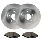 Front Brake Rotors + Ceramic Pads For Buick Lucerne Chevy Impala Monte Carlo New. Price: $116.07.