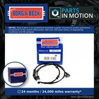 Brake Pad Wear Indicator Sensor Fits Bmw 740 F01 3.0 Rear 08 09 N54B30A B&b New. Price: $23.70.