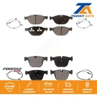 Front Rear Semi-metallic Disc Brake Pads And Wear Sensors Kit For Bmw X6 New. Price: $102.84.