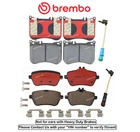 Front & Rear Brake Pad Oe Brembo Ceramic +sensor For Mercedes S550 S560 New. Price: $231.52.
