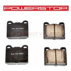 Powerstop Rear Disc Brake Pad Set For 1998-2004 Volvo C70 Braking Stopping Sn New. Price: $45.89.