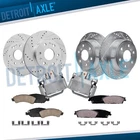 Front Rear Drilled Rotors Brake Pads + Calipers For Silverado Suburban 1500 New. Price: $400.26.