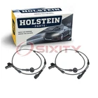 Pc Holstein Front Abs Wheel Speed Sensors For 2006-2008 Audi A4 3.2L V6 Oq New. Price: $58.28.