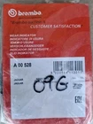 Brake Pad Wear Indicator Sensor Fits Jaguar F-type X152 2.0 Front 2017 Brembo New. Price: $12.29.