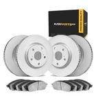 For Mercedes-benz GLE63 S/amg 2016-2019 Rotors And Brake Pads Front Rear New. Price: $675.24.