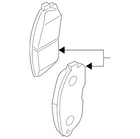 Genuine Nissan Value Advantage Pad Kit Front DA06M-3TA0PNW New. Price: $47.34.