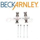 Beck Arnley Front Disc Brake Hardware Kit For 2010-2011 Mercedes-benz E550 New. Price: $35.51.