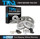 Trq Front & Rear Posi Ceramic Disc Brake Pads Rotors Kit For 500X Renegade New. Price: $218.95.