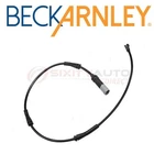 Beck Arnley Front Disc Brake Pad Wear Sensor For 2013-2015 Bmw 335I Xdrive Iy New. Price: $34.89.