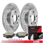 Rear Disc Rotors Ceramic Brake Pads For Chevy Hhr Malibu Cobalt Pontiac G6 G5 G4 New. Price: $59.56.
