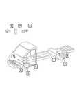 Genuine Mopar Brake Indicator Wiring 5103654AA New. Price: $87.23.