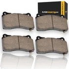 Brake Pad Set Front Bonded Friction Ceramic Material Composition New. Price: $410.84.