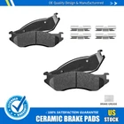 Front Ceramic Brake Pads+clips For 2002-2005 Dodge 1500 2003-2006 Durango New. Price: $30.23.