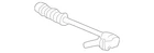 Genuine Mercedes-benz Brakepad Wear Sensor 140-540-12-17 New. Price: $20.61.