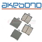 Akebono Euro Rear Disc Brake Pad Set For 1998-2000 Mercedes-benz C280 2.8L Qb New. Price: $76.76.
