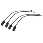 Autohaux 4PCS Car Front Brake Pad Wear Sensor For 17 13.5 Cm, Black New. Price: $24.29.