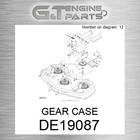 DE19087 Gear Case Fits John Deere (surplus Open Box) New. Price: $956.53.
