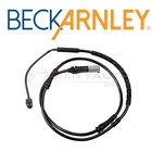 Beck Arnley Front Disc Brake Pad Wear Sensor For 2011-2015 Bmw 740LI Py New. Price: $42.99.