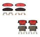 Brembo Front And Rear Ceramic Nao Brake Set Kit For Chrysler Dodge New. Price: $117.95.