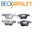Beck Arnley Front Disc Brake Pad Set For 2001-2004 Mercedes-benz SLK320 Lb New. Price: $61.48.