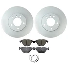 Hella Front Rotors Akebono Euro Ceramic Disc Brake Pad Kit For Bmw E93 328I Base New. Price: $273.95.