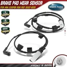 2X Front & Rear Disc Brake Pad Wear Sensor For Mini Cooper 2007 2008 2009-2015 New. Price: $19.59.
