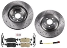 Sport Package Disc Brake Rotors Ceramic Pads Fits Mercedes Benz GLE350 350MM New. Price: $280.00.
