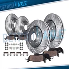 Front Rear Drilled Rotor Ceramic Brake Pad For 2003-2007 Acura Tsx Honda Accord New. Price: $162.49.