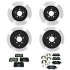 Wagner Front Rear Rotors Hella Low-met Disc Brake Pads Kit For Range Rover 06-09 New. Price: $311.95.