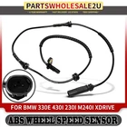 Front Left / Right Abs Wheel Speed Sensor For Bmw 330E 430I 230I M240I Xdrive New. Price: $15.99.