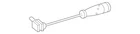Genuine Mercedes-benz Wear Indicator 212-905-70-01-64 New. Price: $27.72.