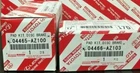 Oem 2003-2024 Toyota 4RUNNER Front & Rear Brake Pads New. Price: $115.00.