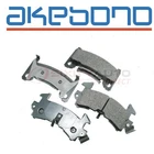Akebono Pro-act Front Disc Brake Pad Set For 1982-1992 Pontiac Firebird 2.5L Bv New. Price: $77.75.