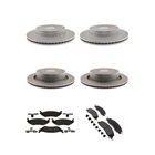 Acdelco Disc Brake Pads And Rotors Kit Front Rear For 2012 Ram 1500 New. Price: $310.76.