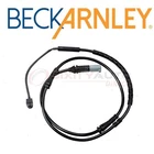 Beck Arnley Front Disc Brake Pad Wear Sensor For 2013-2015 Bmw 740LI Xdrive Tz New. Price: $42.99.