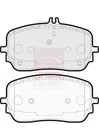 Brake Pads Set Fits Mercedes GLE300D W167 2.0D Front 18 To 23 OM654.920 Quality New. Price: $74.91.