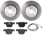 Brembo Rear Brake Kit 345MM Composite Rotors Low-met Pads And Sensor For Bmw F07 New. Price: $446.95.